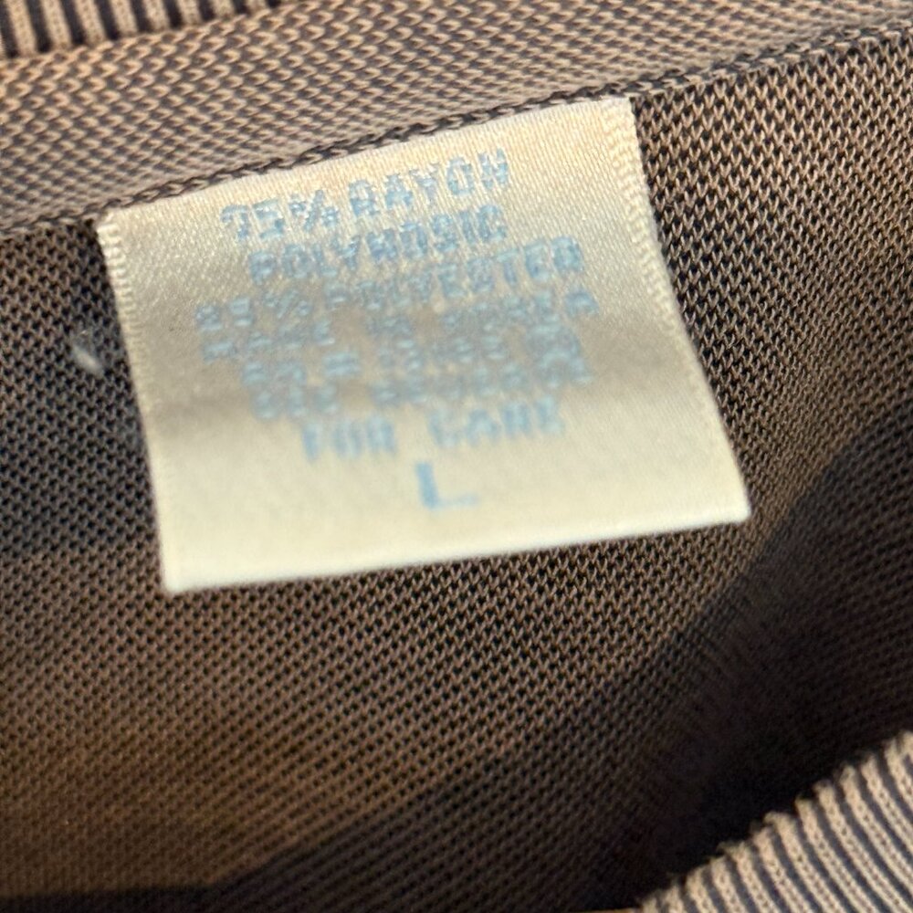Burma Bibas Men's Large Brown Crew Neck - Picture 3 of 5